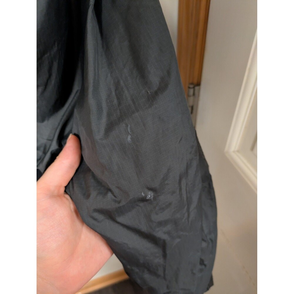 Gap Size Large Black Windbreaker Jacket Mens Nylon Coat Vintage - Picture 5 of 6